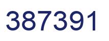 Número 387391 imagen azul