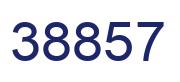 Número 38857 imagen azul
