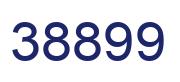 Número 38899 imagen azul