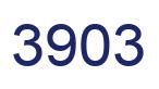 Number 3903 blue image