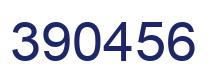 Número 390456 imagen azul