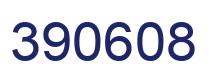 Number 390608 blue image