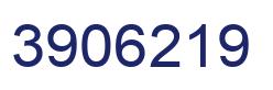 Number 3906219 blue image