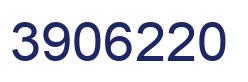 Number 3906220 blue image