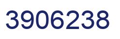 Number 3906238 blue image