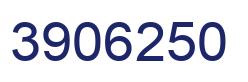 Number 3906250 blue image
