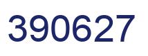 Number 390627 blue image