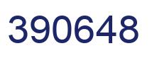 Number 390648 blue image