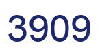 Number 3909 blue image