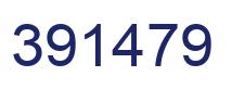 Number 391479 blue image