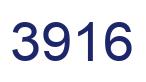 Number 3916 blue image