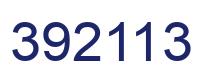Número 392113 imagen azul
