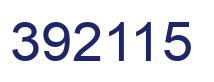 Número 392115 imagen azul
