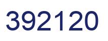 Número 392120 imagen azul