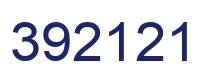 Número 392121 imagen azul