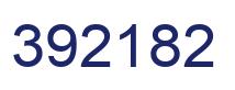 Number 392182 blue image