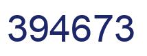 Número 394673 imagen azul