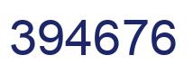 Número 394676 imagen azul