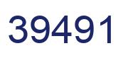 Número 39491 imagen azul
