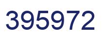 Number 395972 blue image