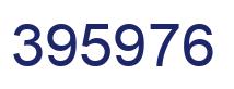 Number 395976 blue image
