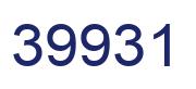 Número 39931 imagen azul