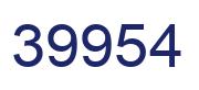Número 39954 imagen azul