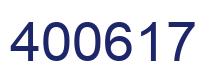 Número 400617 imagen azul