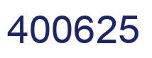 Número 400625 imagen azul