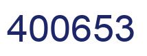 Número 400653 imagen azul