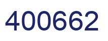 Número 400662 imagen azul