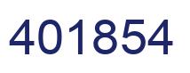 Número 401854 imagen azul