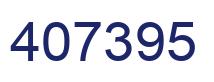 Número 407395 imagen azul