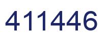 Número 411446 imagen azul