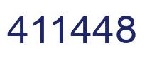 Número 411448 imagen azul