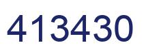 Número 413430 imagen azul