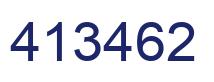 Number 413462 blue image