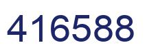 Número 416588 imagen azul