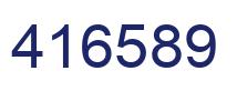 Número 416589 imagen azul