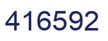 Número 416592 imagen azul