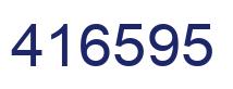 Número 416595 imagen azul
