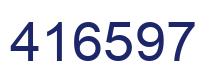 Número 416597 imagen azul