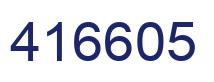 Número 416605 imagen azul