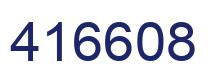 Número 416608 imagen azul