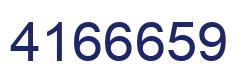Número 4166659 imagen azul
