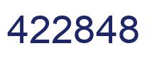 Número 422848 imagen azul