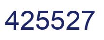 Número 425527 imagen azul