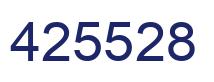 Número 425528 imagen azul