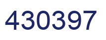 Número 430397 imagen azul