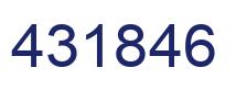 Número 431846 imagen azul